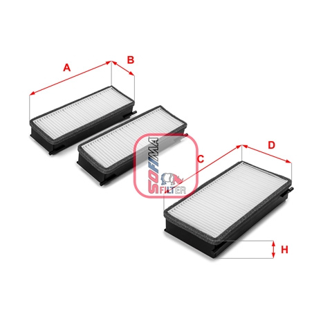 Filtru, Aer Habitaclu Sofima Fiat S 3070 C