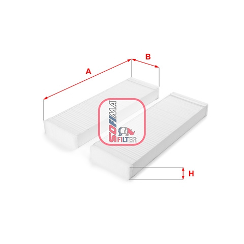 Filtru, Aer Habitaclu Sofima Vag S 3226 C