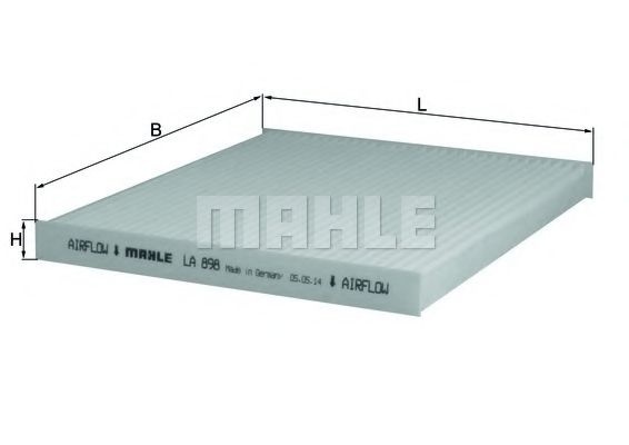 Filtru, aer habitaclu SSANGYONG KORANDO (2010 - 2016) KNECHT LA 898 piesa NOUA