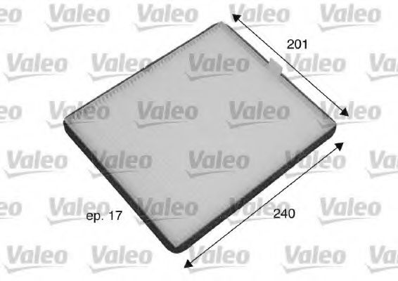 Filtru, aer habitaclu SUZUKI WAGON R+ (MM) (2000 - 2016) VALEO 698773 piesa NOUA