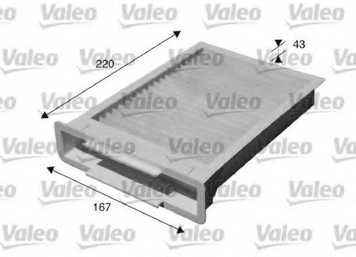 Filtru, aer habitaclu TOYOTA AYGO (WNB1, KGB1) (2005 - 2014) VALEO 715515 piesa NOUA