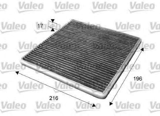 Filtru, aer habitaclu TOYOTA YARIS VERSO (NLP2, NCP2) (1999 - 2005) VALEO 715650 piesa NOUA