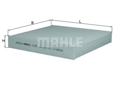 Filtru, aer habitaclu VOLVO C30 (2006 - 2012) MAHLE ORIGINAL LA 293 piesa NOUA