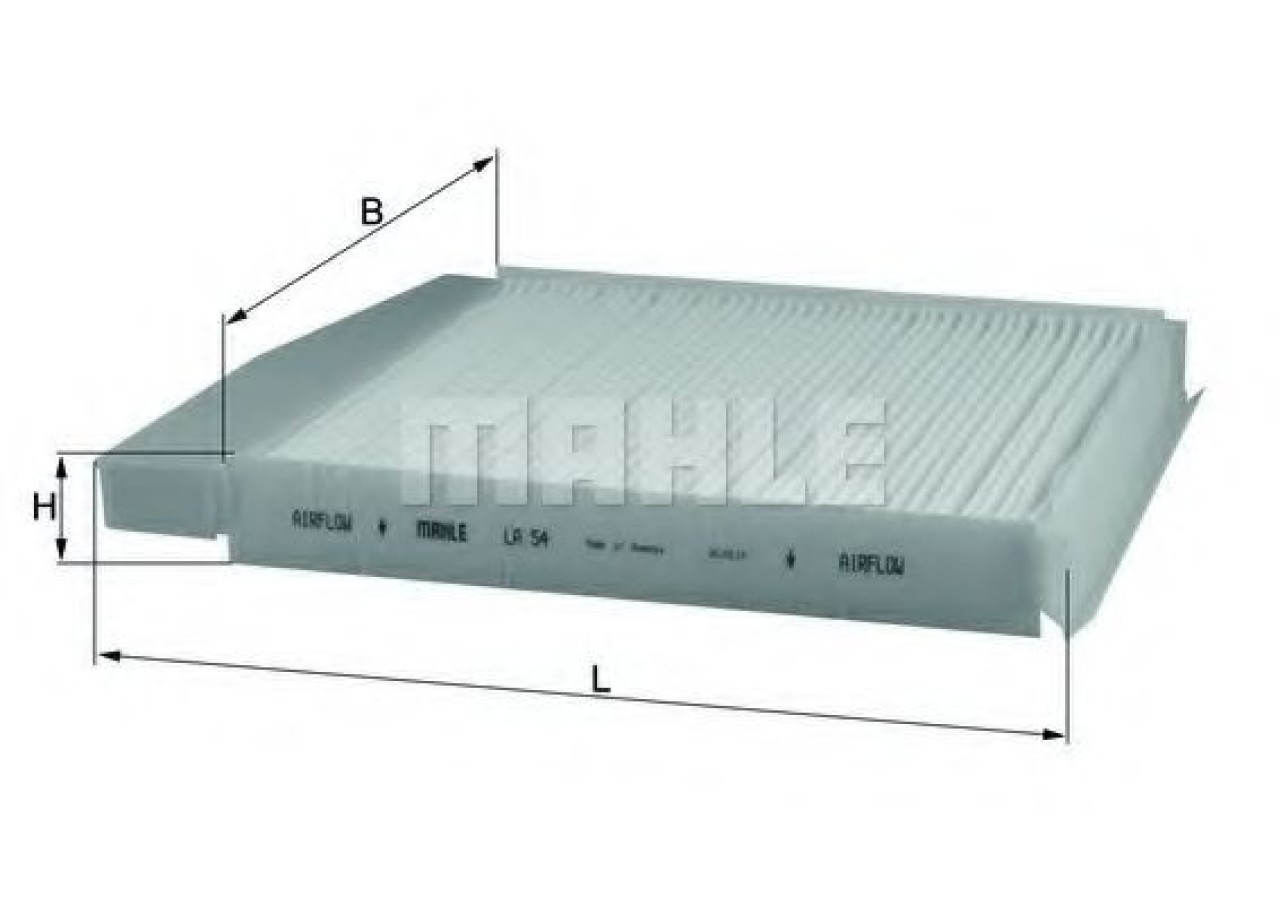 Filtru, aer habitaclu VOLVO S60 I (2000 - 2010) KNECHT LA 54 piesa NOUA