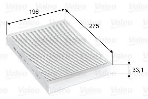 Filtru, aer habitaclu VOLVO S60 II (2010 - 2016) VALEO 715597 piesa NOUA