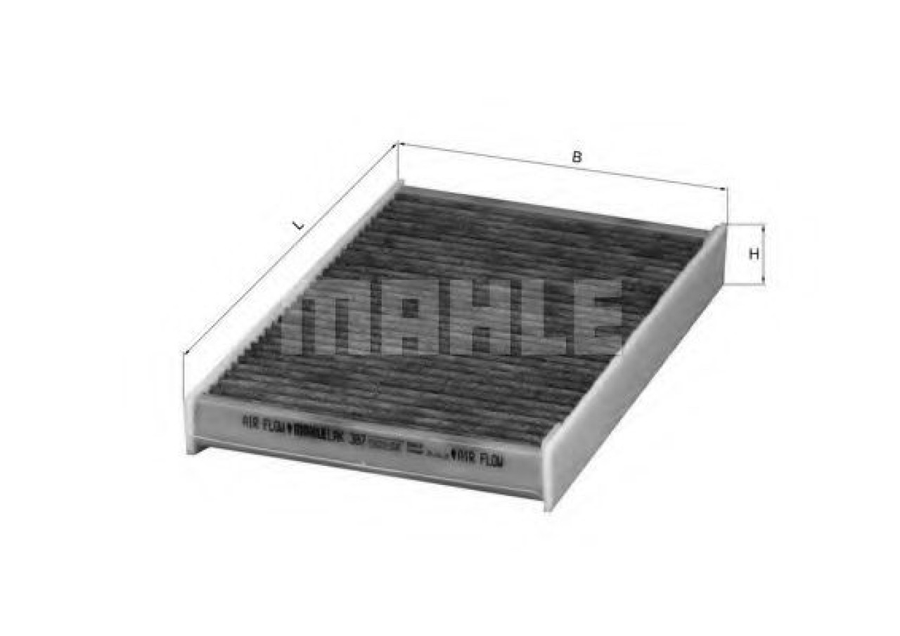 Filtru, aer habitaclu VOLVO S80 II (AS) (2006 - 2016) MAHLE ORIGINAL LAK 387 piesa NOUA