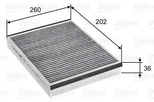 Filtru, aer habitaclu VOLVO V40 Hatchback (2012 - 2016) VALEO 715757 piesa NOUA