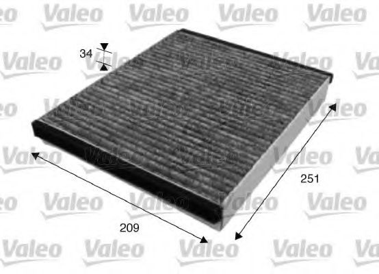 Filtru, aer habitaclu VOLVO V50 (MW) (2004 - 2016) VALEO 715628 piesa NOUA