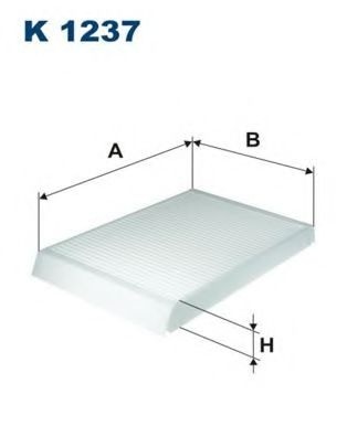 Filtru, aer habitaclu VOLVO XC60 (2008 - 2016) FILTRON K1237 piesa NOUA