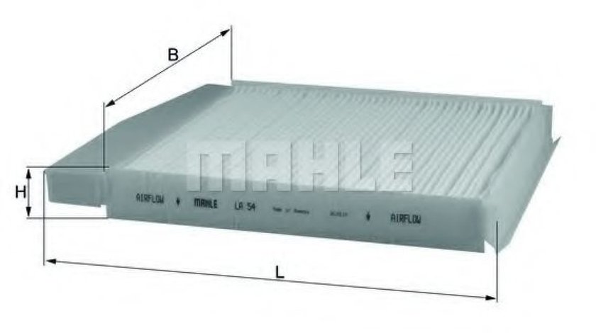 Filtru, aer habitaclu VOLVO XC90 I (2002 - 2016) MAHLE ORIGINAL LA 54 piesa NOUA