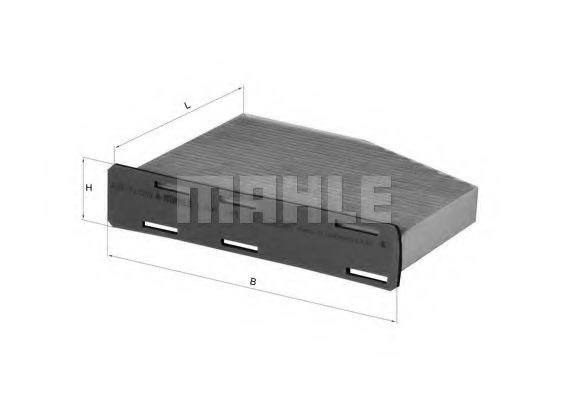 Filtru, aer habitaclu VW CADDY III Combi (2KB, 2KJ, 2CB, 2CJ) (2004 - 2016) MAHLE ORIGINAL LAK 181 piesa NOUA
