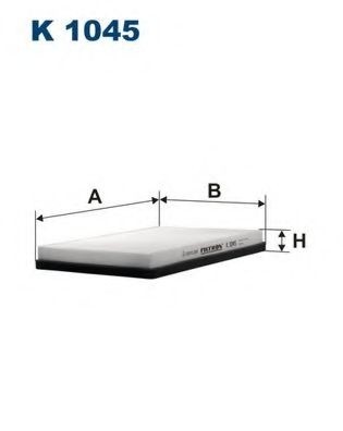 Filtru, aer habitaclu VW PASSAT (3A2, 35I) (1988 - 1997) FILTRON K1045 piesa NOUA