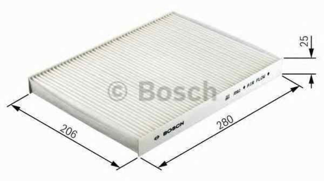 Filtru aer habitaclu VW PASSAT 3B3 BOSCH 1 987 432 312