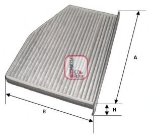 Filtru, aer habitaclu VW PASSAT (3C2) (2005 - 2010) SOFIMA S 4124 CA piesa NOUA