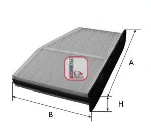 Filtru, aer habitaclu VW PASSAT ALLTRACK (365) (2012 - 2014) SOFIMA S 3148 C piesa NOUA