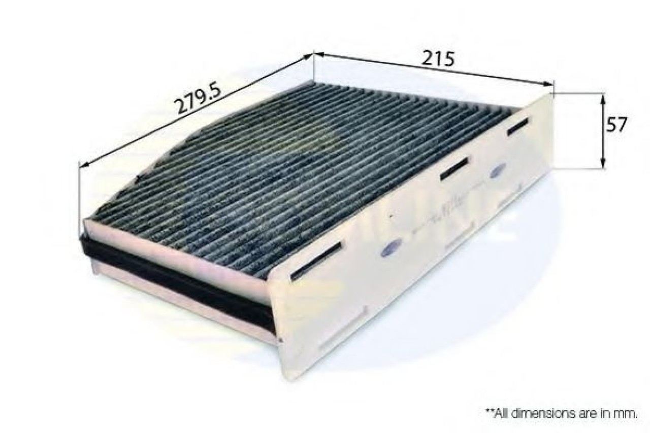 Filtru, aer habitaclu VW PASSAT CC (357) (2008 - 2012) COMLINE EKF118A piesa NOUA