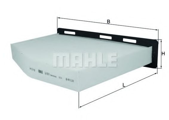 Filtru, aer habitaclu VW SHARAN (7N1, 7N2) (2010 - 2016) MAHLE ORIGINAL LA 181/1 piesa NOUA