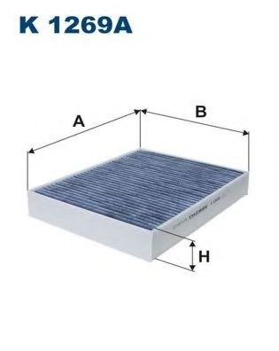 Filtru, aer habitaclu VW TOUAREG (7P5) (2010 - 2016) FILTRON K1269A piesa NOUA