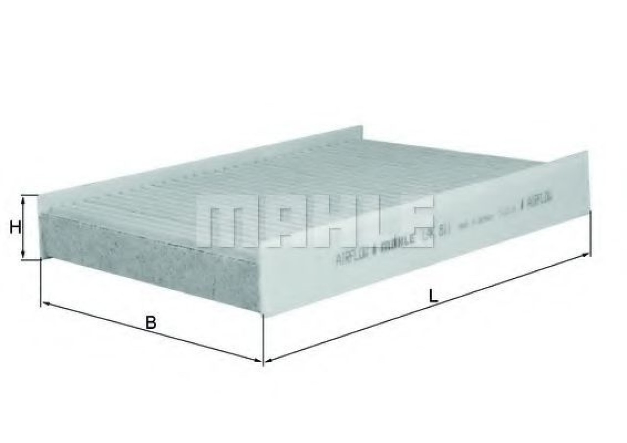 Filtru, aer habitaclu VW UP (2011 - 2016) KNECHT LAK 811 piesa NOUA