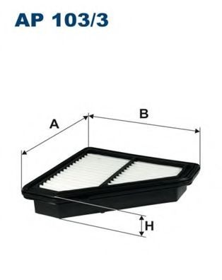 Filtru aer HONDA CIVIC IX Hatchback (FK) (2012 - 2016) FILTRON AP103/3 piesa NOUA