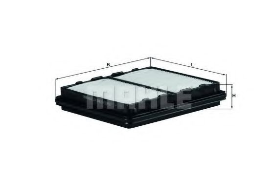 Filtru aer HONDA CIVIC VI Limuzina (EJ, EK) (1995 - 2001) KNECHT LX 848 piesa NOUA