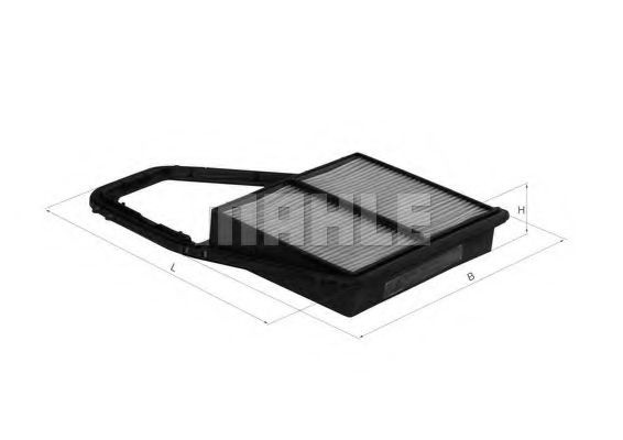 Filtru aer HONDA CIVIC VII Limuzina (ES) (2000 - 2006) MAHLE ORIGINAL LX 1689 piesa NOUA