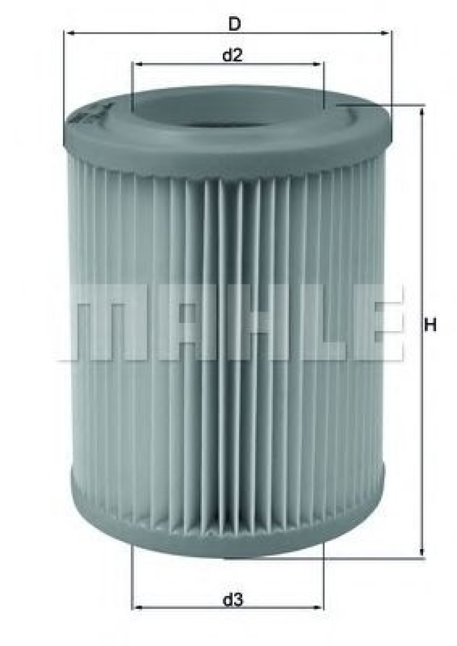 Filtru aer HONDA CR-V II (RD) (2001 - 2006) MAHLE ORIGINAL LX 1768 piesa NOUA