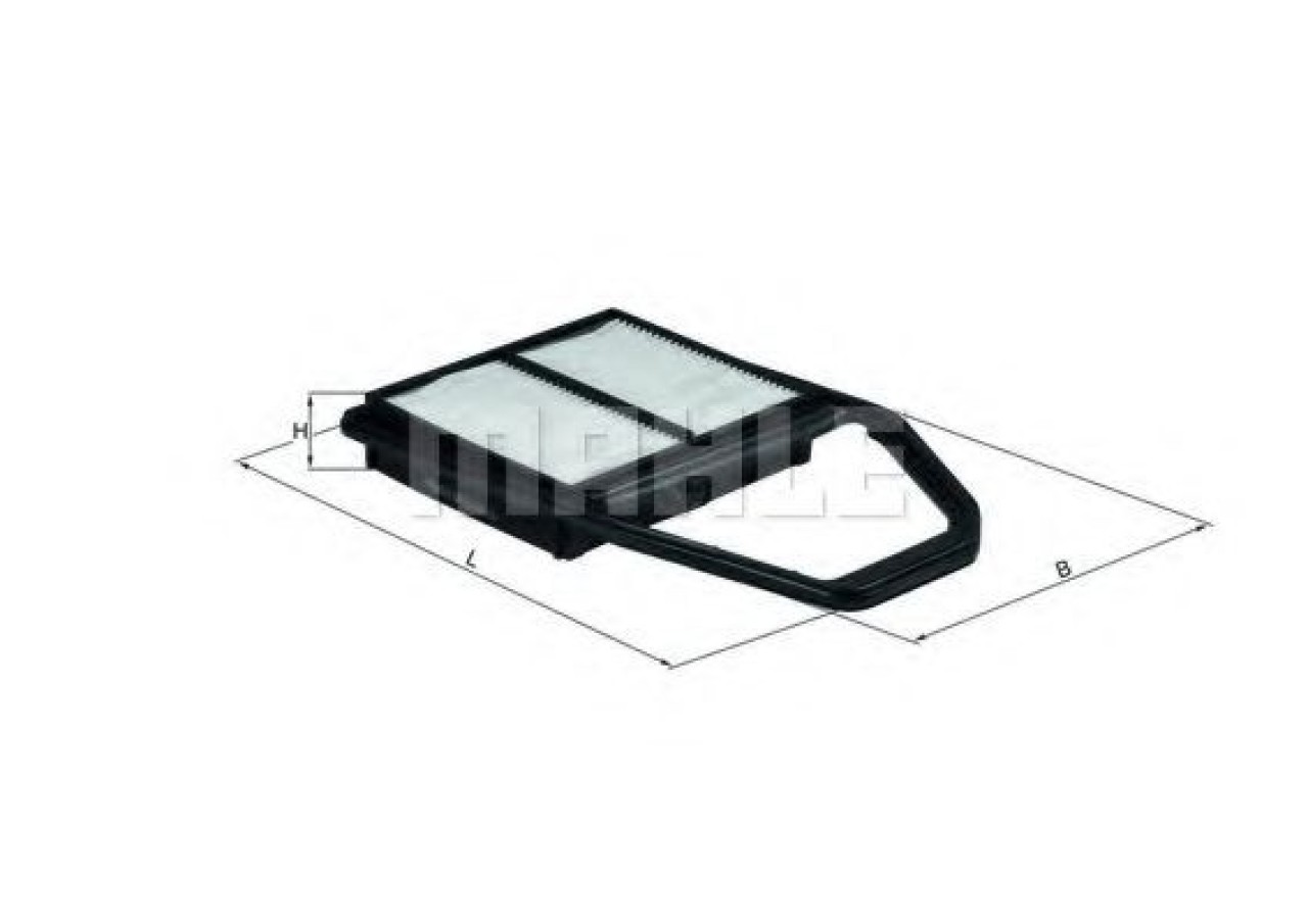 Filtru aer HONDA STREAM (RN) (2001 - 2016) KNECHT LX 1562 piesa NOUA