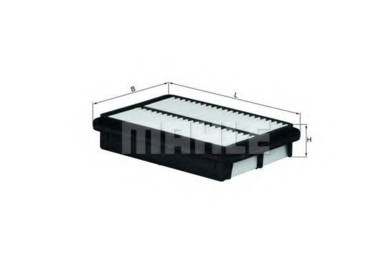 Filtru aer HYUNDAI SANTA FE I (SM) (2000 - 2006) MAHLE ORIGINAL LX 1041 piesa NOUA