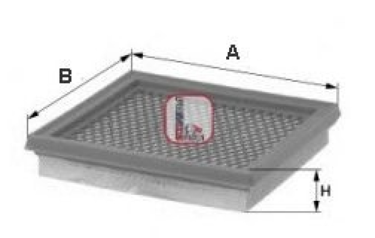 Filtru aer JEEP GRAND CHEROKEE I (ZJ) (1991 - 1999) SOFIMA S 3284 A piesa NOUA