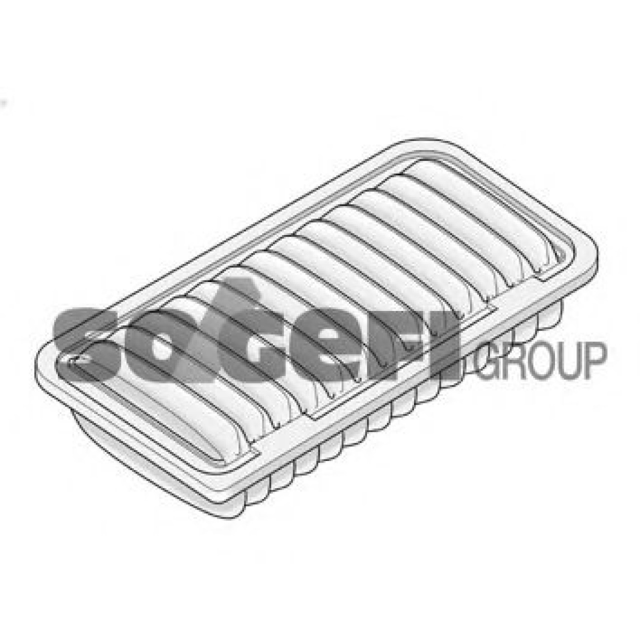Filtru aer JEEP WRANGLER III (JK) (2007 - 2016) PURFLUX A1517 piesa NOUA
