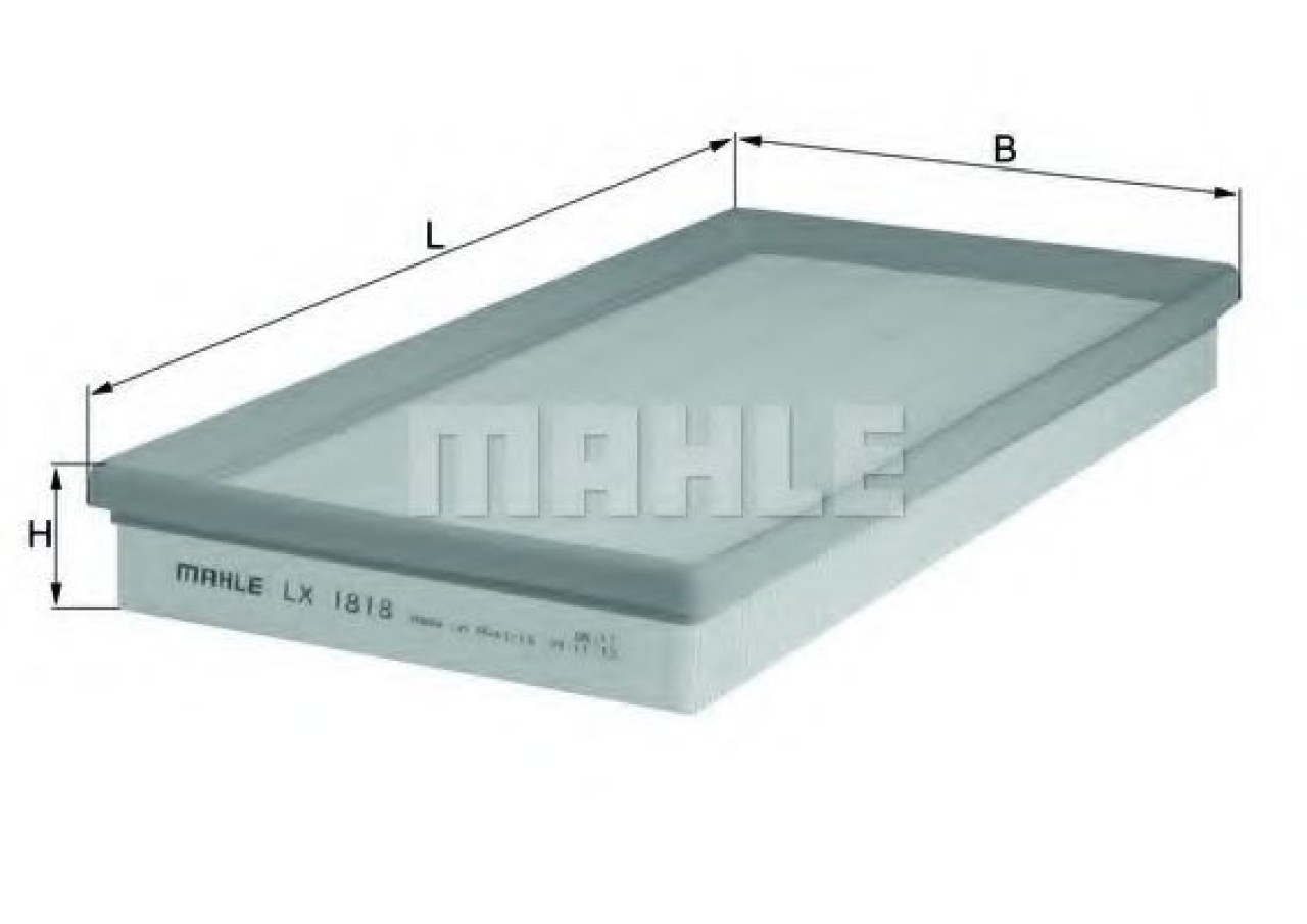 Filtru aer KIA CARENS II (FJ) (2002 - 2006) MAHLE ORIGINAL LX 1818 piesa NOUA