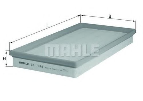 Filtru aer KIA CARENS II (FJ) (2002 - 2006) MAHLE ORIGINAL LX 1818 piesa NOUA