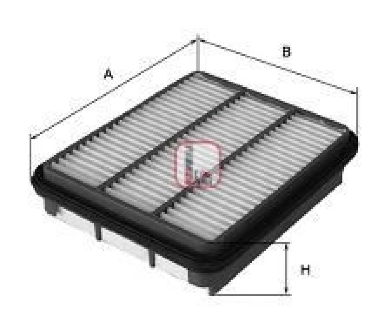 Filtru aer KIA CEED Hatchback (ED) (2006 - 2012) SOFIMA S 0622 A piesa NOUA