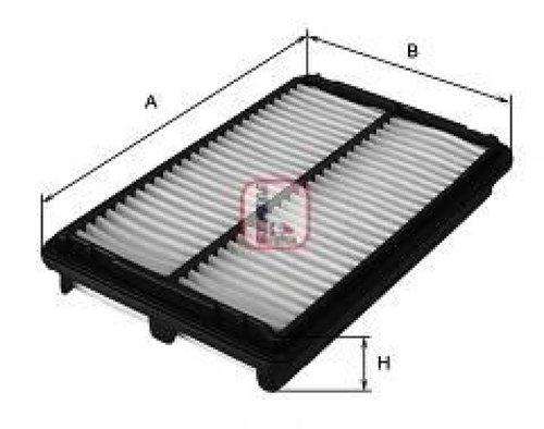 Filtru aer KIA MAGENTIS (MG) (2005 - 2016) SOFIMA S 3174 A piesa NOUA