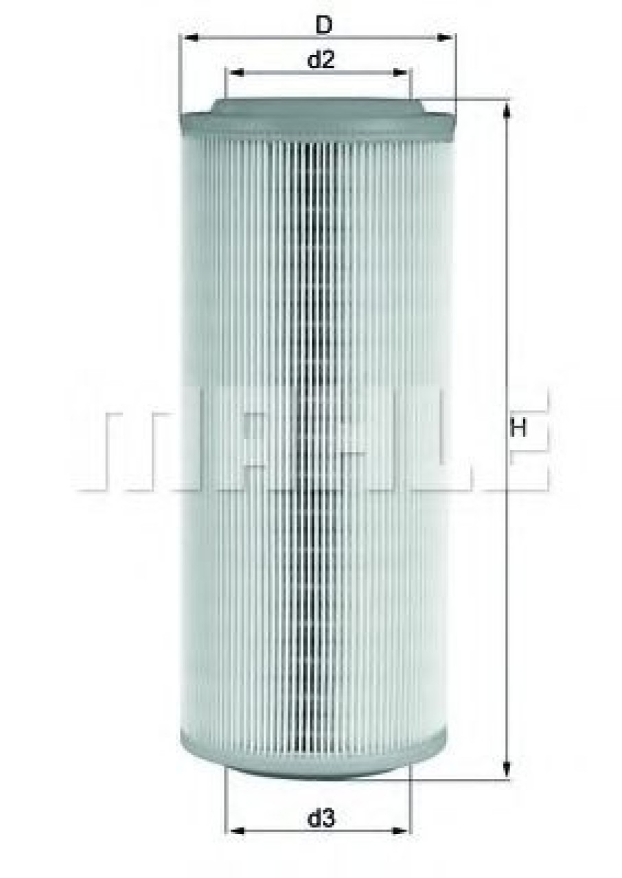 Filtru aer LANCIA MUSA (350) (2004 - 2012) KNECHT LX 855 piesa NOUA