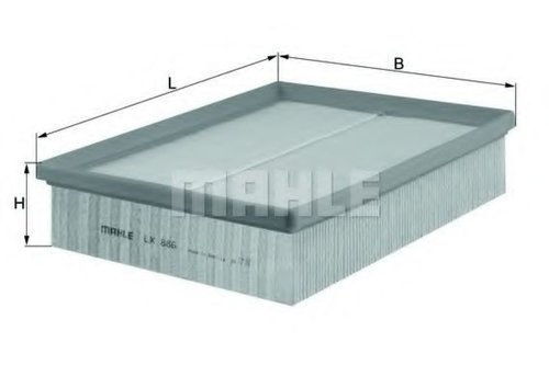 Filtru aer LAND ROVER FREELANDER (LN) (1998 - 2006) MAHLE ORIGINAL LX 886 piesa NOUA