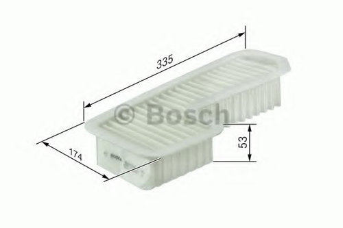 Filtru aer LEXUS IS I (JCE1, GXE1) (1999 - 2005) BOSCH F 026 400 158 piesa NOUA