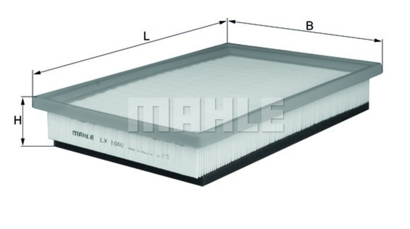 Filtru aer (LX1000 MAHLE KNECHT) FORD,SEAT,TOYOTA,VW