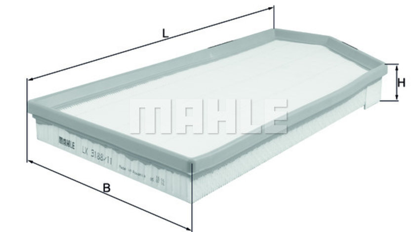 Filtru aer (LX318811 MAHLE KNECHT) MERCEDES-BENZ