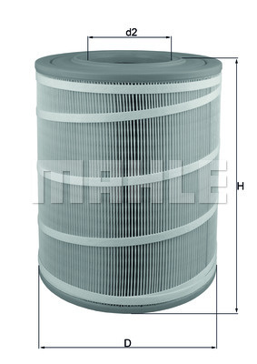Filtru aer (LX3480 MAHLE KNECHT) MERCEDES-BENZ