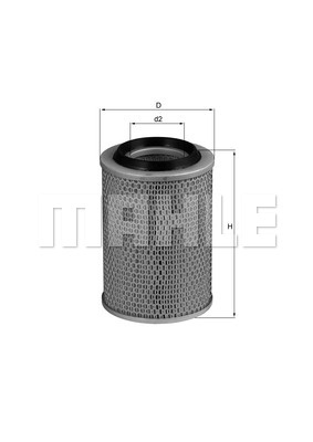 Filtru aer (LX567 MAHLE KNECHT) BMW,FIAT,MERCEDES-BENZ,NISSAN,RENAULT