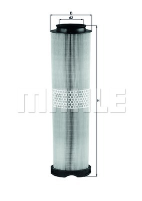 Filtru aer (LX8164 MAHLE KNECHT) MERCEDES-BENZ