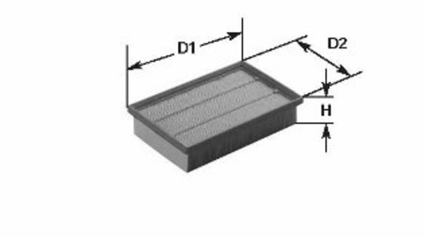 Filtru aer (MA1329 CLEAN FILTERS) TOYOTA