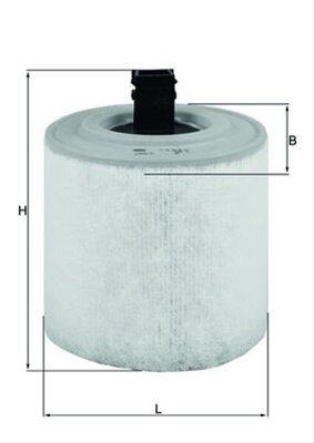 Filtru Aer - Mahle Opel LX 3015/16