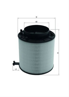 Filtru Aer Mahle Original Audi LX 2091D