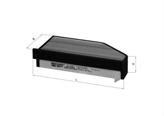 Filtru Aer Mahle Original Bmw LX 1710