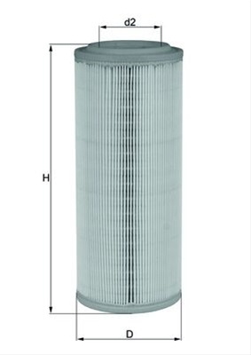 Filtru Aer Mahle Original Fiat LX 2682