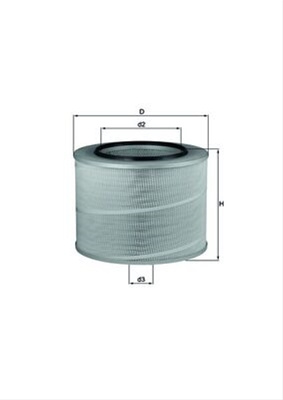 Filtru Aer Mahle Original Mercedes-Benz LX 506