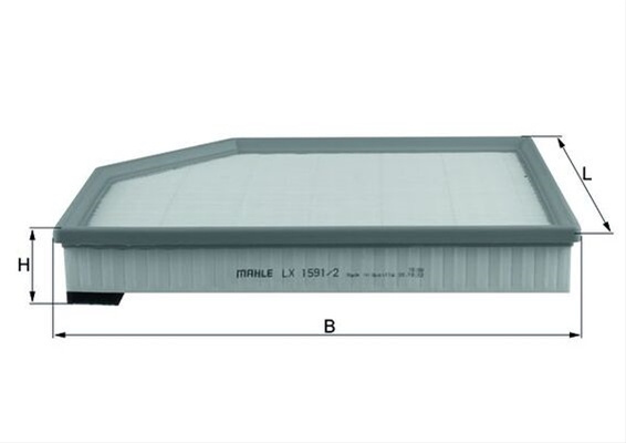 Filtru Aer Mahle Original Volvo LX 1591/2